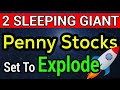 2 Sleeping Giant Penny Stocks Exploding Soon Huge Growth Potential I am Buying