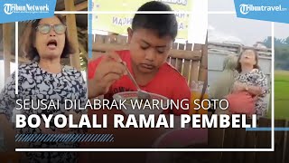 Seusai Dilabrak Emak emak, Warung Soto di Pinggir Jalan Persawahan Boyolali Ramai Diburu Pembeli