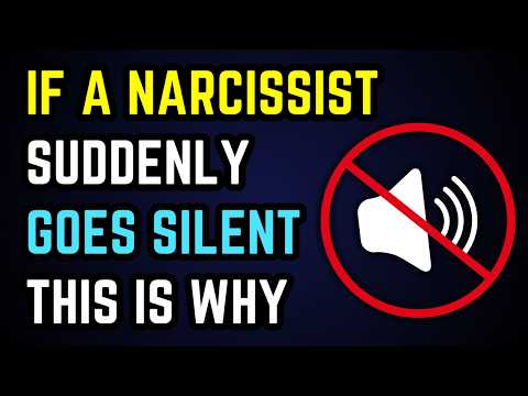 Psychology Says, If A Narcissist Suddenly Goes Silent, This Is Why...