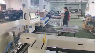 HB-520PB Automatic double loop wire punching and binding machine,for big size of hanger calendar.