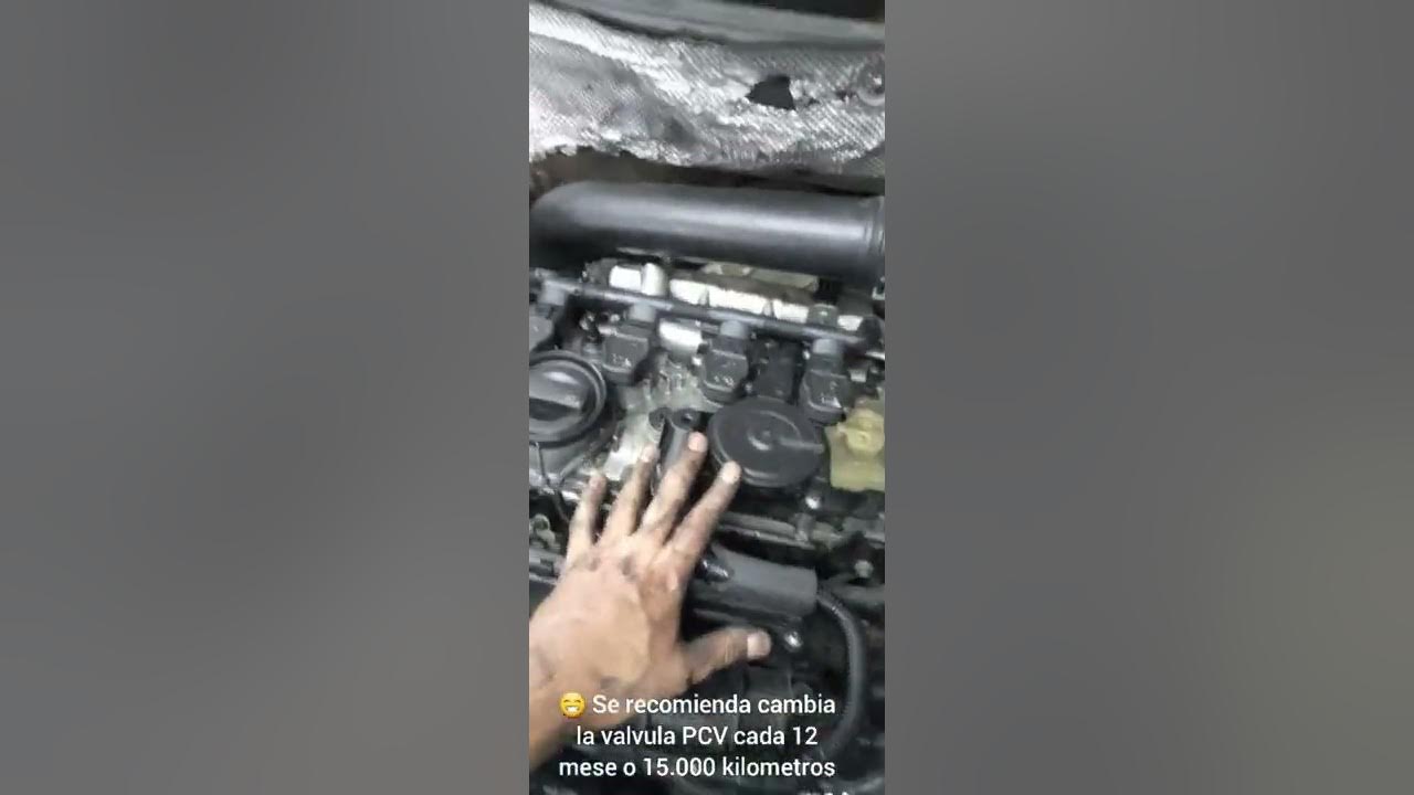 vw tiguan tsi 2.0..succiona aire por tapa de aceite .Valvula PCV mala