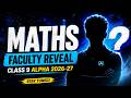 Maths ഓർത്ത് ഇനി പേടി വേണ്ട 🔥🔥 | CLASS 9 ALPHA BATCH 2026 - 27 | Allen Sir | Exam Winner