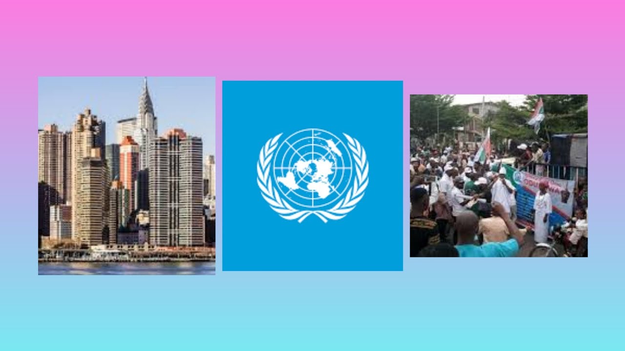 YORUBA NATION AGITATORS PROTEST AT UN HQ IN NEW YORK YouTube