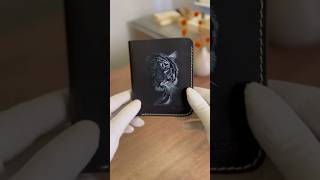 Snow TIGER Art Wallet - Hassan Khan Signature #mushiwallet