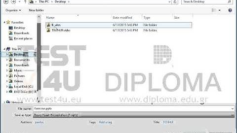 Save the presentation as PowerPoint 97-2003 presentation in folder IL-ates of your desktop,...