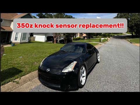 350z knock sensor fix! - YouTube