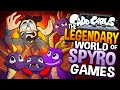 The legendary world of spyro games  caddicarus