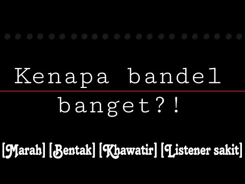 Marahin kamu | ASMR Cewek | [Marah] [Khawatir] [Listener sakit] [F4A]
