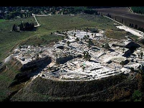 Tel Megiddo - Armageddon Israel - 26 layers of ancient cities, starting