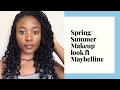 SPRING/SUMMER MAKEUP LOOK | MAYBELLINE | SOUTH AFRICAN YOUTUBER