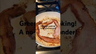 Greenpan cooking, a no-stick wonder! #no-stick #cooking #breakfast
