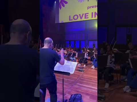 Playing with the Chineke Orchestra for the first time, vocals to come 🎻