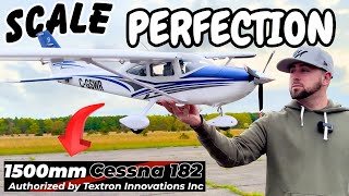 A realistic & affordable BEAUTY!  FMS 1500mm Cessna 182