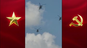 Hàng loạt tiêm kích, trực thăng tập biểu diễn trên bầu trời TPHCM  #vietnam  #hochiminh  #shorts