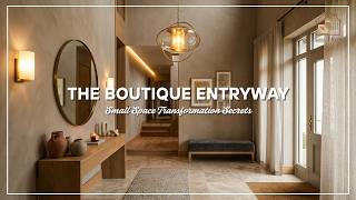 The Boutique Entryway Small Space Transformation Secrets