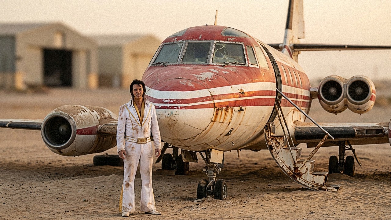 4K Full Restoration of Elvis Presley’s Airplane Abandoned in the Desert for  40 Years