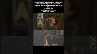 The Way Jungkook Was Staring At Tae His Eyes Were  Of Love U0026 He Didnt Even Blink At That Time