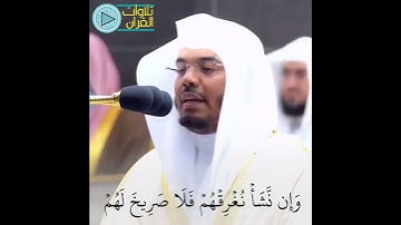 أداء متميز للشيخ ياسر الدوسري👌🏻🤩 | #تلاوات_القرآن