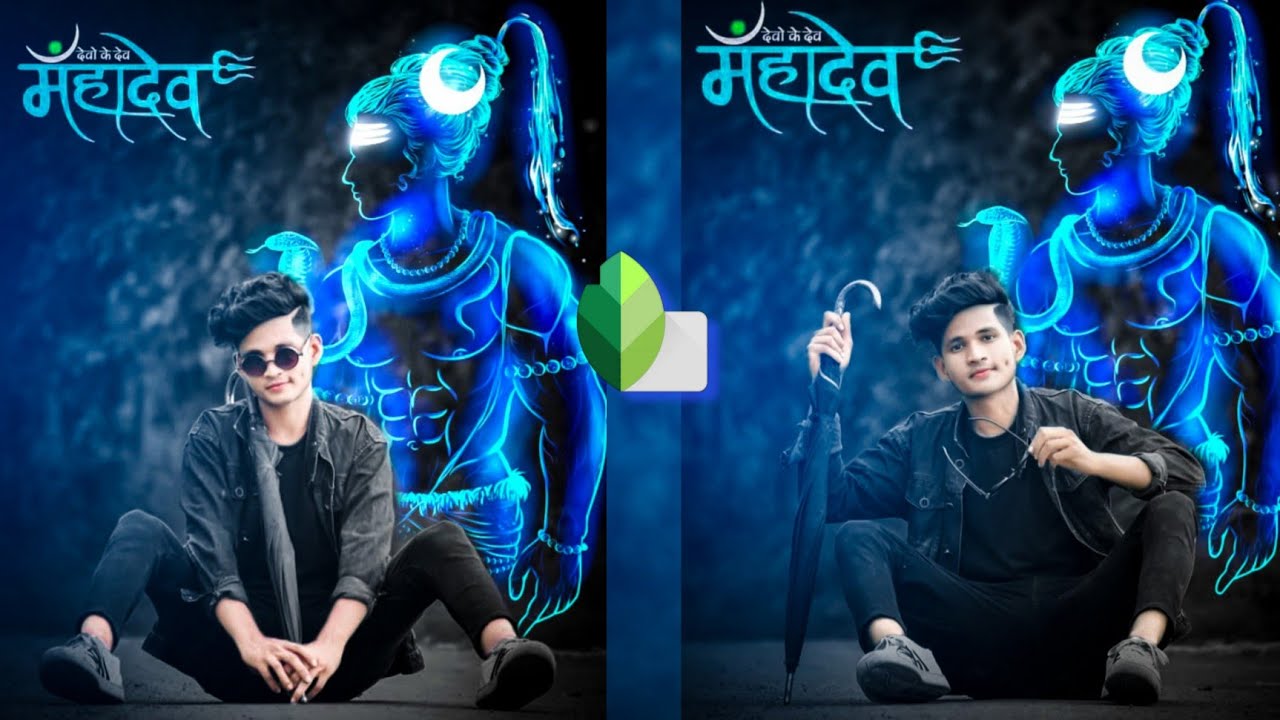 Mahakal Photo editing | Mahadev photo editing Snapseed | Mahadev glowing light photo editing