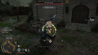 Crimson Desert Full moon reaper boss no damage round 2, I am street fighter