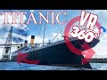 360° VR Experience Inside the TITANIC Part.3 Deck E&F 8K Virtual Tour Panoramas (Honor and Glory)