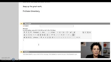 How to create thread in Discussion Board, Blackboard
