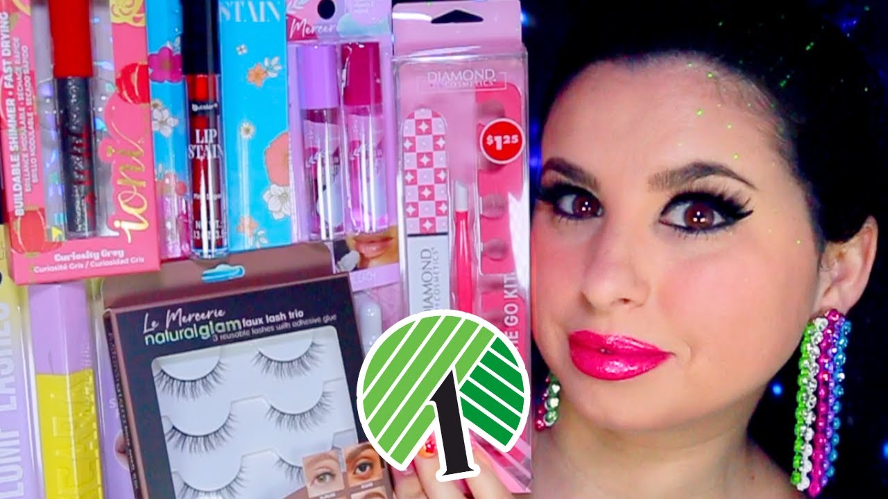 ASMR Dollar Tree $1.25 Makeup Sets Haul | Beauty Product Swatches | Dupes Dissection | Whispered 🌳