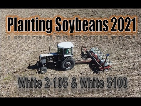 South West Iowa Soybean Planting 2021 White 2-105 5100