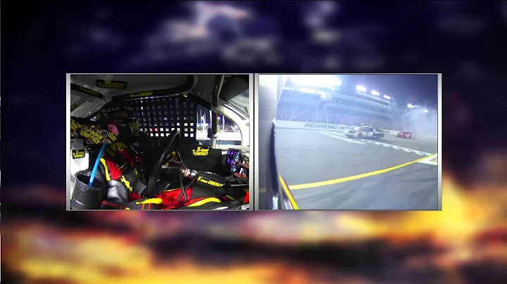 NASCAR in-car camera | Clint Bowyer Spins Out Duri...