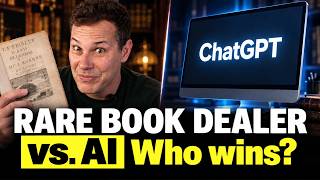A Rare Book Value Competition.  Book dealer  VS.  AI