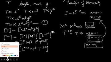 Derive expression using dimensional analysis