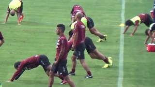 20160813 ヴィッセル神戸vsFC東京 ウォーミングアップ