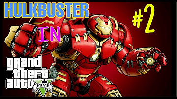 IRON MAN HULK BUSTER IN GTA 5 | HOW TO INSTALL HULKBUSTER