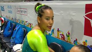 Artistic Gymnastics. 2015 Panamerican Games. Women's TF. Sub 1