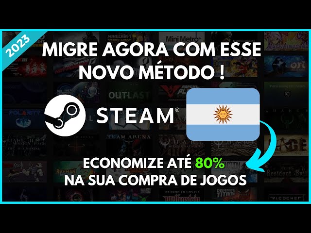 STEAM - Como adicionar Pesos Argentinos (AR$) em sua conta migrada Steam 