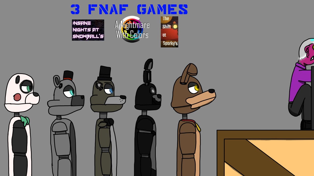 I can't get in! E - 3 FNAF games #2 (INAS, ANWC and TSAS)