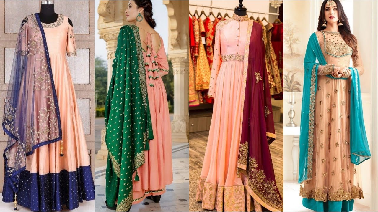 Full Peach Color Wedding Dress | Bridal dresses pakistan, Pakistani bridal  dresses, Dress