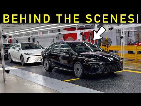INSIDE the RAV4 & Camry FACTORY! -- Toyota Kentucky Plant Production Line Tour!