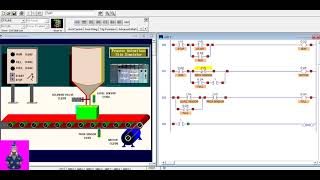 SIMULACION DEL SILO EN LOGIXPRO