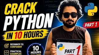 Crack Full Python in 10 Hours (PART 1)