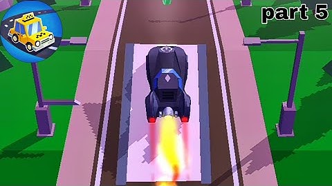 All levels🎚️Different car Texi Run - crazy driver gameplay part 5 (86-100)