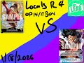 OPTCG OP14/EB04 Locals: R4 ST29 Y Luffy vs U/P Luffy