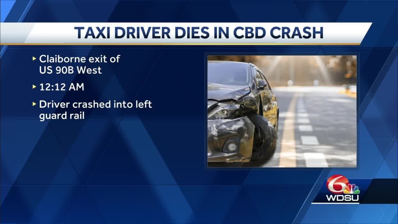 Taxi Driver killed in crash - YouTube