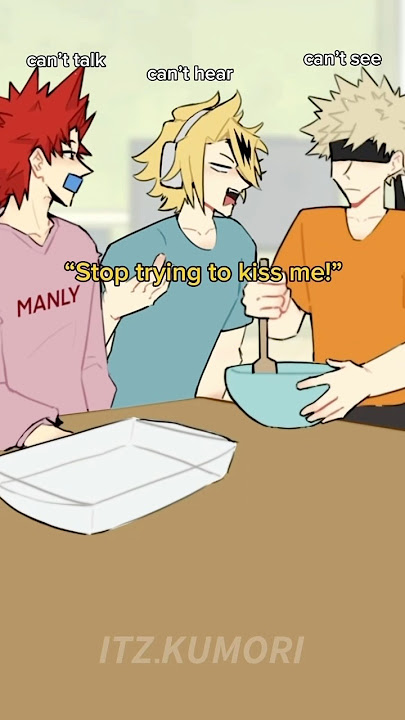 BAKU SQUAD BAKING BLIND, DEAF AND MUTE | #mha #kirishima #bakugou #denki
