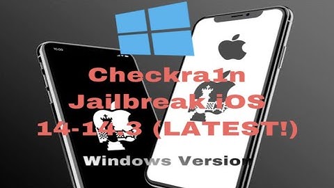 How To Jailbreak iOS 14-14.3 With Checkra1n on Windows for iPhone & iPad (Full Tutorial)