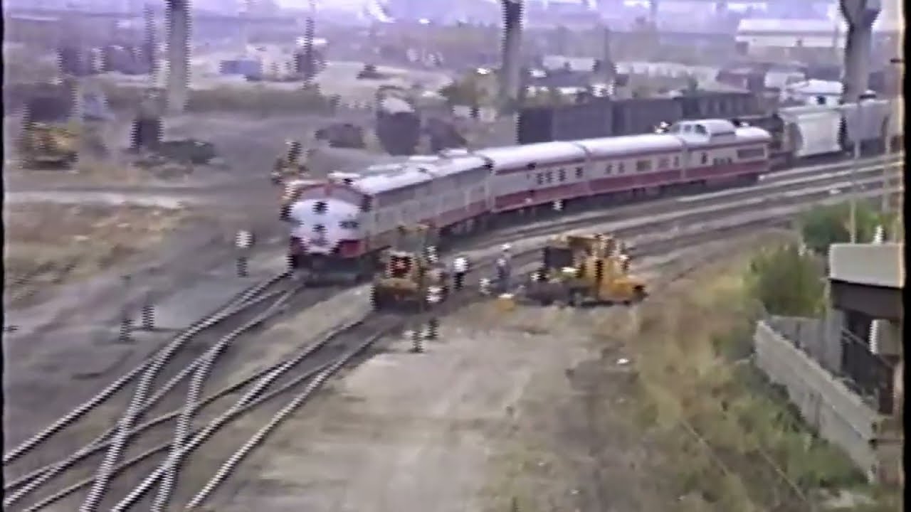WSOR Passenger Extra on SOO Line, October 18, 1994 - YouTube