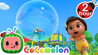 Can Nina Catch The Bubble?! | CoComelon  Nursery Rhymes with Nina