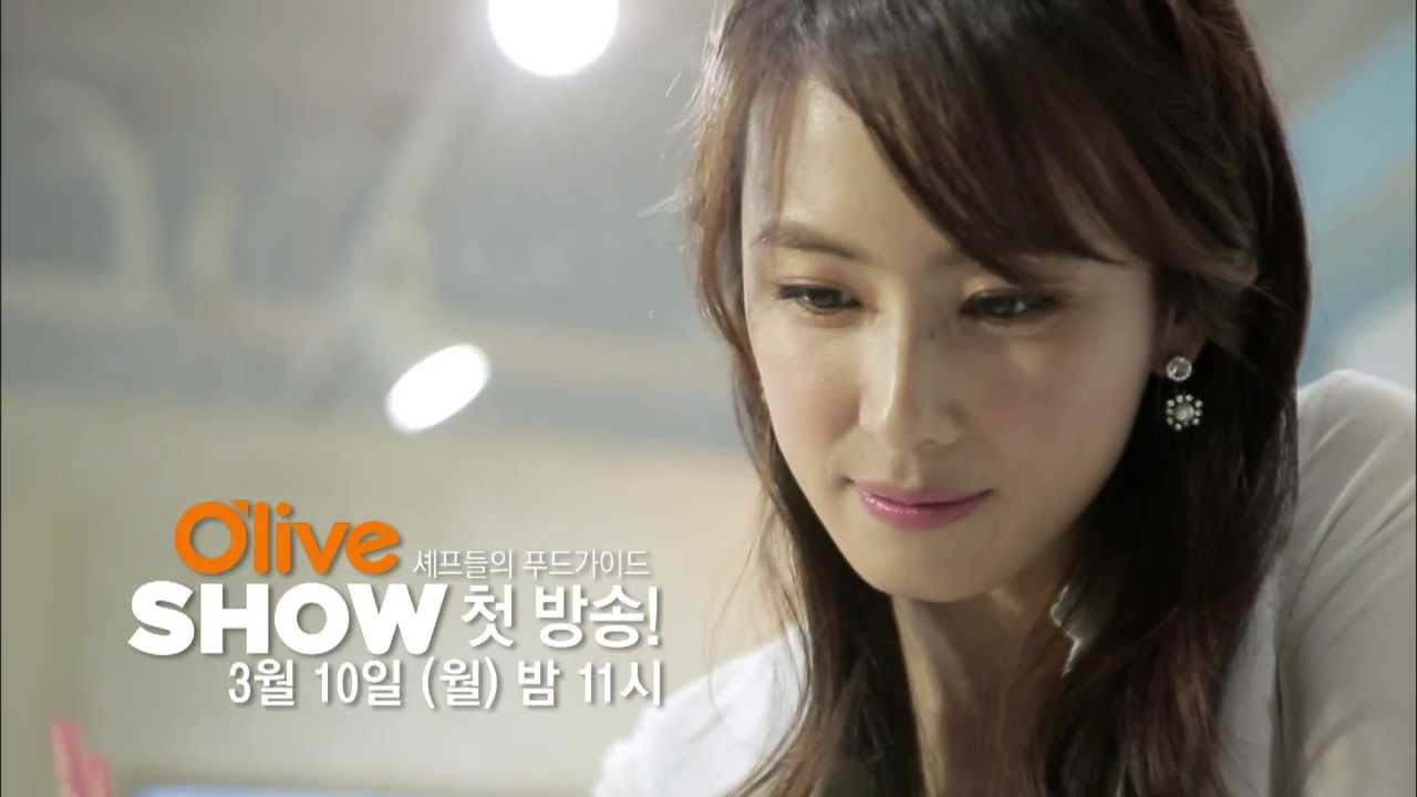 [홍은희] 2014 올리브쇼 첫 방송 프로모션 인터뷰! song kang abs