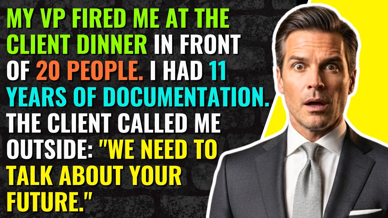 “You’re Done,” She Said at a $240M Defense Dinner — The Client Had Other Plans and Called Me Outside