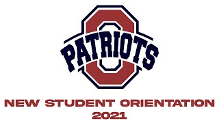 New Student Orientation 2021